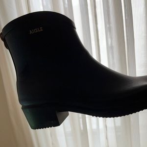 AIGLE Juliette rubber boots. Size 10.